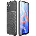 Xiaomi Redmi Note 11 Kılıf Silikon Parmak İzi Bırakmayan Karbon Soft Negro Kapak - Siyah