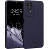 Xiaomi Redmi Note 11 Pro Kılıf İnce Soft Mat Renkli Esnek Silikon Kapak - Lacivert