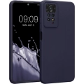 Xiaomi Redmi Note 11 Pro Kılıf İnce Soft Mat Renkli Esnek Silikon Kapak - Lacivert