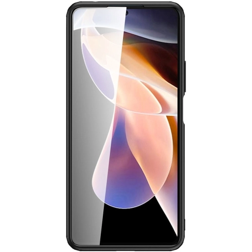 Xiaomi Redmi Note 11 Pro Kılıf Volks Serisi Kenarları Silikon Arkası Şeffaf Sert Kapak - Siyah