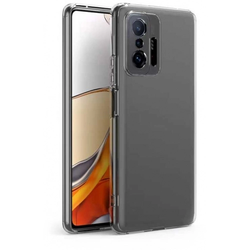 Xiaomi Redmi Note 11 Pro Plus Kılıf Kamera Korumalı Esnek Silikon Kapak - Şeffaf