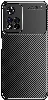 Xiaomi Redmi Note 11 Pro Plus Kılıf Karbon Serisi Mat Fiber Silikon Negro Kapak - Lacivert