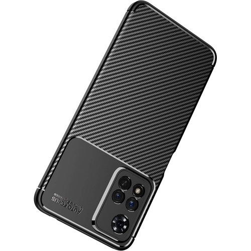 Xiaomi Redmi Note 11 Pro Plus Kılıf Silikon Parmak İzi Bırakmayan Karbon Soft Negro Kapak - Siyah