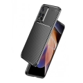 Xiaomi Redmi Note 11 Pro Plus Kılıf Silikon Parmak İzi Bırakmayan Karbon Soft Negro Kapak - Siyah