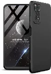 Xiaomi Redmi Note 11s Kılıf 3 Parçalı 360 Tam Korumalı Rubber AYS Kapak - Siyah