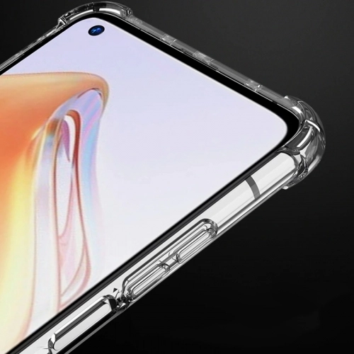 Xiaomi Redmi Note 11s Kılıf Silikon Köşe Korumalı Airbag Darbe Emici Kapak - Şeffaf