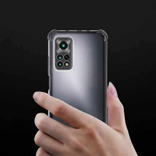 Xiaomi Redmi Note 11s Kılıf Silikon Köşe Korumalı Airbag Darbe Emici Kapak - Şeffaf