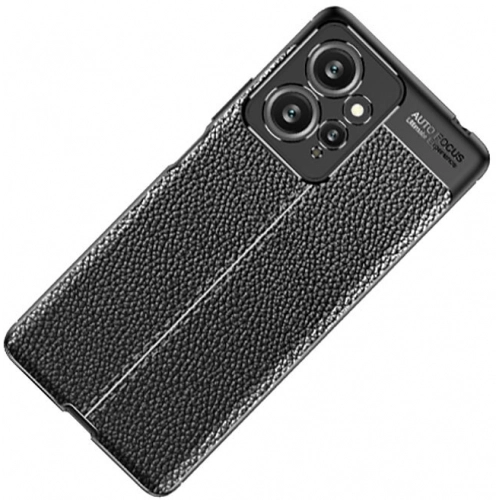 Xiaomi Redmi Note 12 4G Kılıf Deri Görünümlü Lüks Parmak İzi Bırakmaz Niss Silikon Kapak - Lacivert