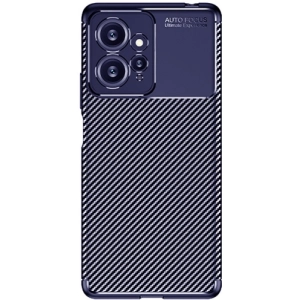 Xiaomi Redmi Note 12 4G Kılıf Silikon Parmak İzi Bırakmayan Karbon Soft Negro Kapak - Lacivert