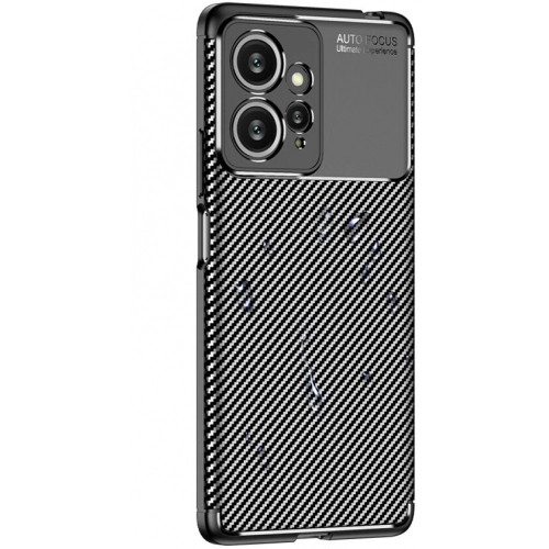 Xiaomi Redmi Note 12 4G Kılıf Silikon Parmak İzi Bırakmayan Karbon Soft Negro Kapak - Lacivert