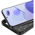 Xiaomi Redmi Note 12 4G Kılıf Silikon Parmak İzi Bırakmayan Karbon Soft Negro Kapak - Siyah