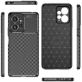Xiaomi Redmi Note 12 4G Kılıf Silikon Parmak İzi Bırakmayan Karbon Soft Negro Kapak - Siyah