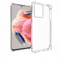 Xiaomi Redmi Note 12 4G Kılıf Silikon Köşe Korumalı Airbag Darbe Emici Kapak - Şeffaf