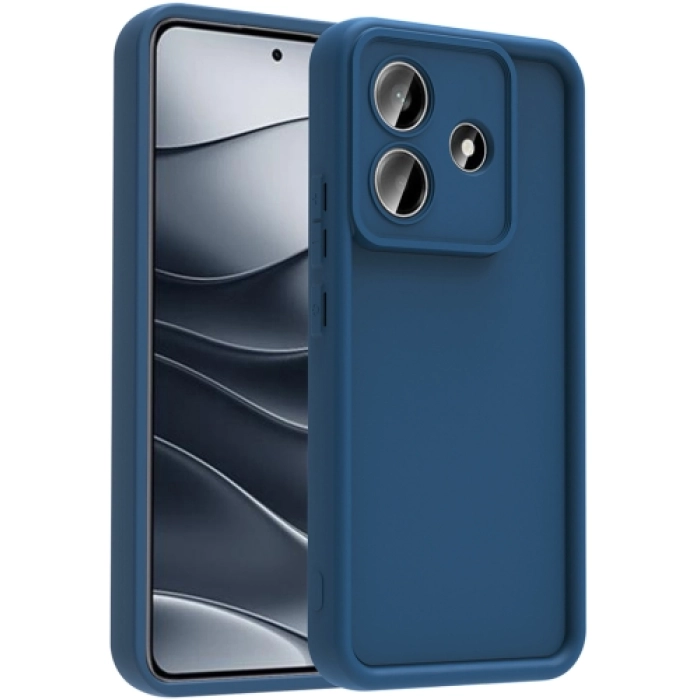 Xiaomi Redmi Note 14 4G ile Uyumlu Kılıf Kamera Korumalı Silikon Ananas Kapak - Koyu Yeşil