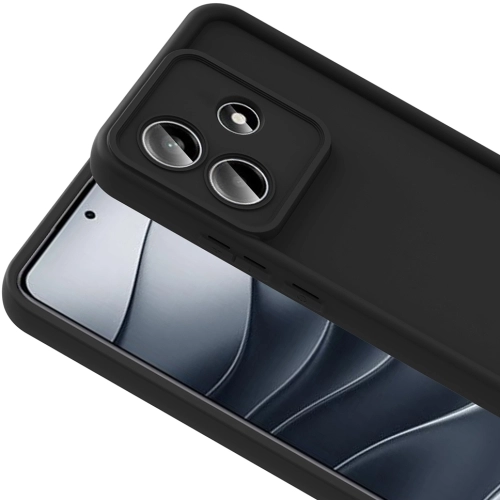 Xiaomi Redmi Note 14 4G ile Uyumlu Kılıf Kamera Korumalı Silikon Ananas Kapak - Pembe