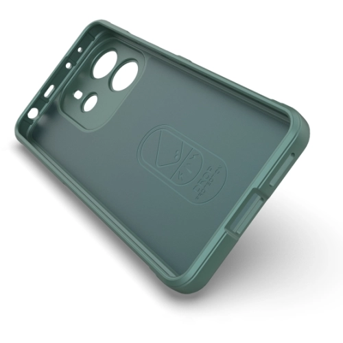 Xiaomi Redmi Note 14 4G Kılıf Esnek TPU Oyuklu Arka Yüzey Tasarımlı Zore Etnik Silikon Kapak - Siyah