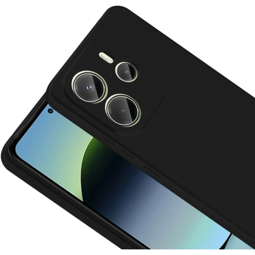 Xiaomi Redmi Note 14 4G Kılıf İnce Soft Mat Renkli Esnek Silikon Kapak - Saks Mavi