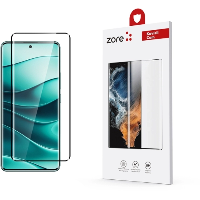 Xiaomi Redmi Note 14 Pro 4g Ekran Koruyucu Tam Kaplayan Kenarları Kırılmaya Dayanıklı Cam - Siyah