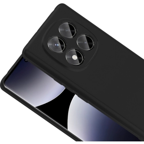 Xiaomi Redmi Note 14 Pro 4g Kılıf İnce Soft Mat Renkli Esnek Silikon Kapak - Mürdüm