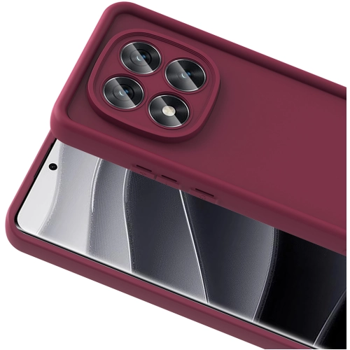 Xiaomi Redmi Note 14 Pro 5G ile Uyumlu Kılıf Kamera Korumalı Silikon Ananas Kapak - Siyah