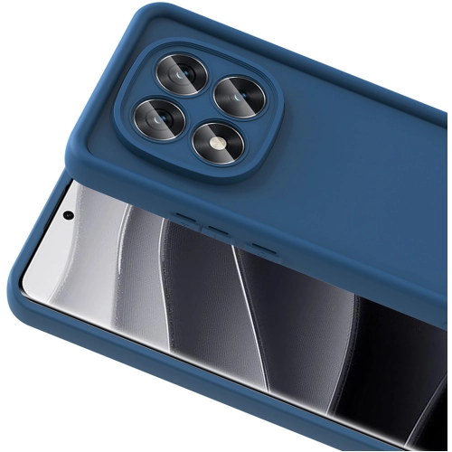 Xiaomi Redmi Note 14 Pro 5G ile Uyumlu Kılıf Kamera Korumalı Silikon Ananas Kapak - Siyah