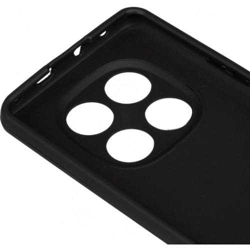 Xiaomi Redmi Note 14 Pro 5G Kılıf Silikon Mat Esnek Kamera Korumalı Biye Kapak - Siyah