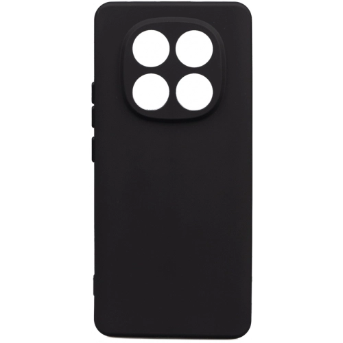 Xiaomi Redmi Note 14 Pro 5G Kılıf Silikon Mat Esnek Kamera Korumalı Biye Kapak - Siyah