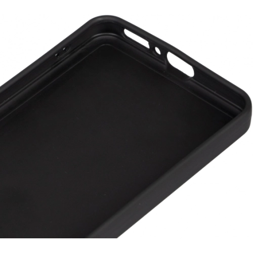 Xiaomi Redmi Note 14 Kılıf Silikon Mat Esnek Kamera Korumalı Biye Kapak - Siyah