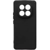 Xiaomi Redmi Note 14 Pro Plus Kılıf Silikon Mat Esnek Kamera Korumalı Biye Kapak - Siyah