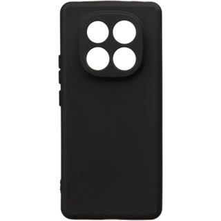 Xiaomi Redmi Note 14 Pro Plus Kılıf Silikon Mat Esnek Kamera Korumalı Biye Kapak - Siyah