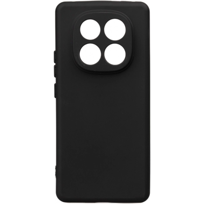 Xiaomi Redmi Note 14 Pro Plus Kılıf Silikon Mat Esnek Kamera Korumalı Biye Kapak - Siyah