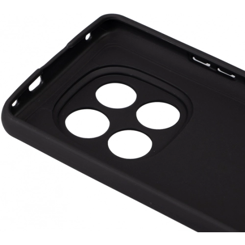 Xiaomi Redmi Note 14 Pro Plus Kılıf Silikon Mat Esnek Kamera Korumalı Biye Kapak - Siyah