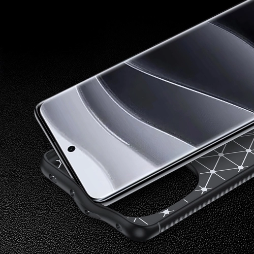 Xiaomi Redmi Note 14 Pro Plus Kılıf Silikon Parmak İzi Bırakmayan Karbon Soft Negro Kapak - Siyah