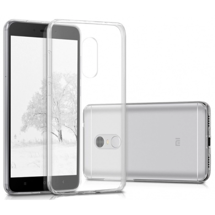 Xiaomi Redmi Note 4X Kılıf Ultra İnce Kaliteli Esnek Silikon 0.2mm - Şeffaf