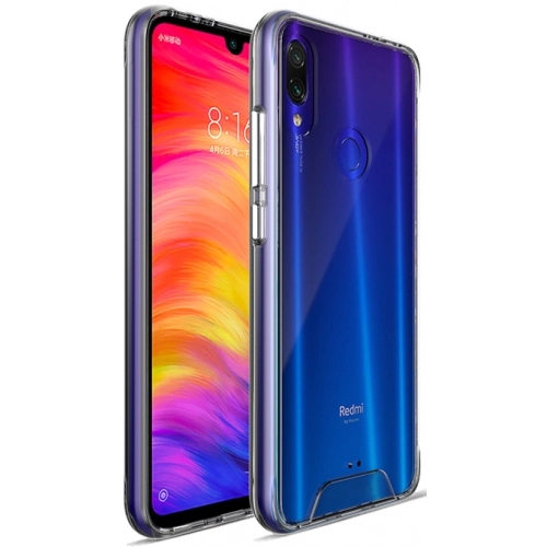 Xiaomi Redmi Note 7 Kılıf Clear Guard Serisi Gard Kapak - Şeffaf