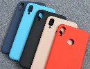 Xiaomi Redmi Note 7 Kılıf Liquid Serisi İçi Kadife İnci Esnek Silikon Kapak - Mavi