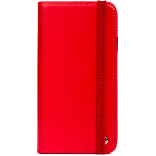 Xiaomi Redmi Note 8 Kılıf Kapaklı Mıknatıslı Cüzdan ve Mıknatıslı Silikon Kılıf - Kırmızı