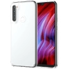 Xiaomi Redmi Note 8 Kılıf Korumalı Kenarları Silikon Arkası Sert Coss Kapak  - Şeffaf