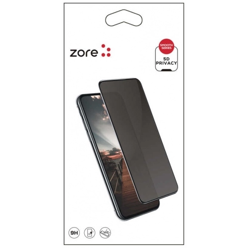 Xiaomi Redmi Note 8 Kırılmaz Cam 5D Ekran Koruyucu Karartmalı Hayalet Cam Privacy Tam Kapatan - Siyah