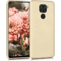 Xiaomi Redmi Note 9 Kılıf İnce Soft Mat Renkli Esnek Silikon Kapak - Gold