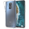 Xiaomi Redmi Note 9 Kılıf Kamera Korumalı Esnek Silikon Kapak - Şeffaf