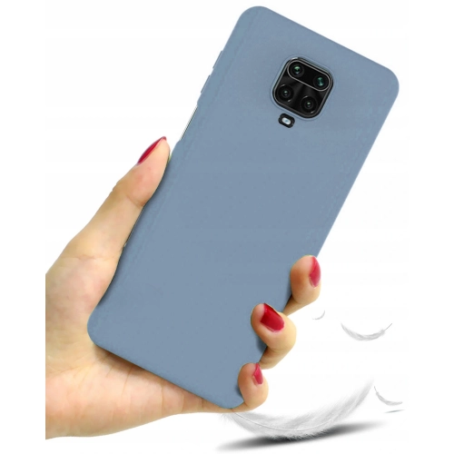 Xiaomi Redmi Note 9 Pro Kılıf İnce Soft Mat Renkli Esnek Silikon Kapak - Siyah