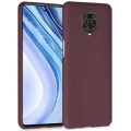 Xiaomi Redmi Note 9s Kılıf İnce Soft Mat Renkli Esnek Silikon Kapak - Mürdüm