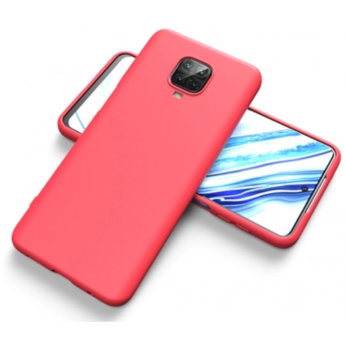 Xiaomi Redmi Note 9s Kılıf İnce Soft Mat Renkli Esnek Silikon Kapak - Rose Gold