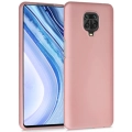Xiaomi Redmi Note 9s Kılıf İnce Soft Mat Renkli Esnek Silikon Kapak - Rose Gold