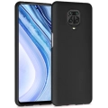 Xiaomi Redmi Note 9s Kılıf İnce Soft Mat Renkli Esnek Silikon Kapak - Siyah