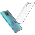 Xiaomi Redmi Note 9s Kılıf Kamera Korumalı Esnek Silikon Kapak - Şeffaf