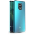 Xiaomi Redmi Note 9s Kılıf Kamera Korumalı Esnek Silikon Kapak - Şeffaf