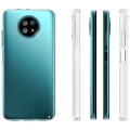 Xiaomi Redmi Note 9T Kılıf Kamera Korumalı Esnek Silikon Kapak - Şeffaf
