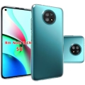 Xiaomi Redmi Note 9T Kılıf Kamera Korumalı Esnek Silikon Kapak - Şeffaf